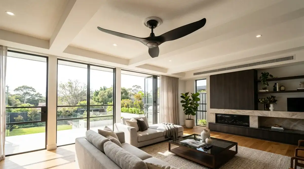 Ceiling fan background